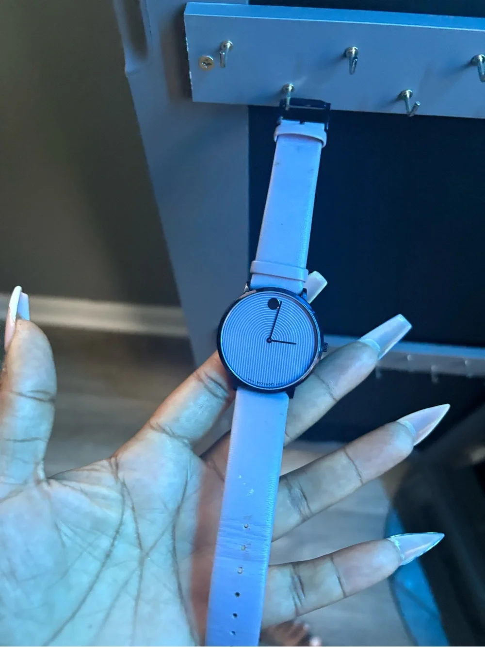 Lavender Silicone Minimalist Watch - Unbranded